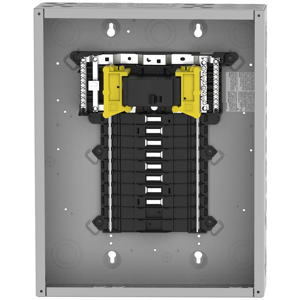 Square D - Load Centers: Load Center Type: Main Breaker; Number of ...