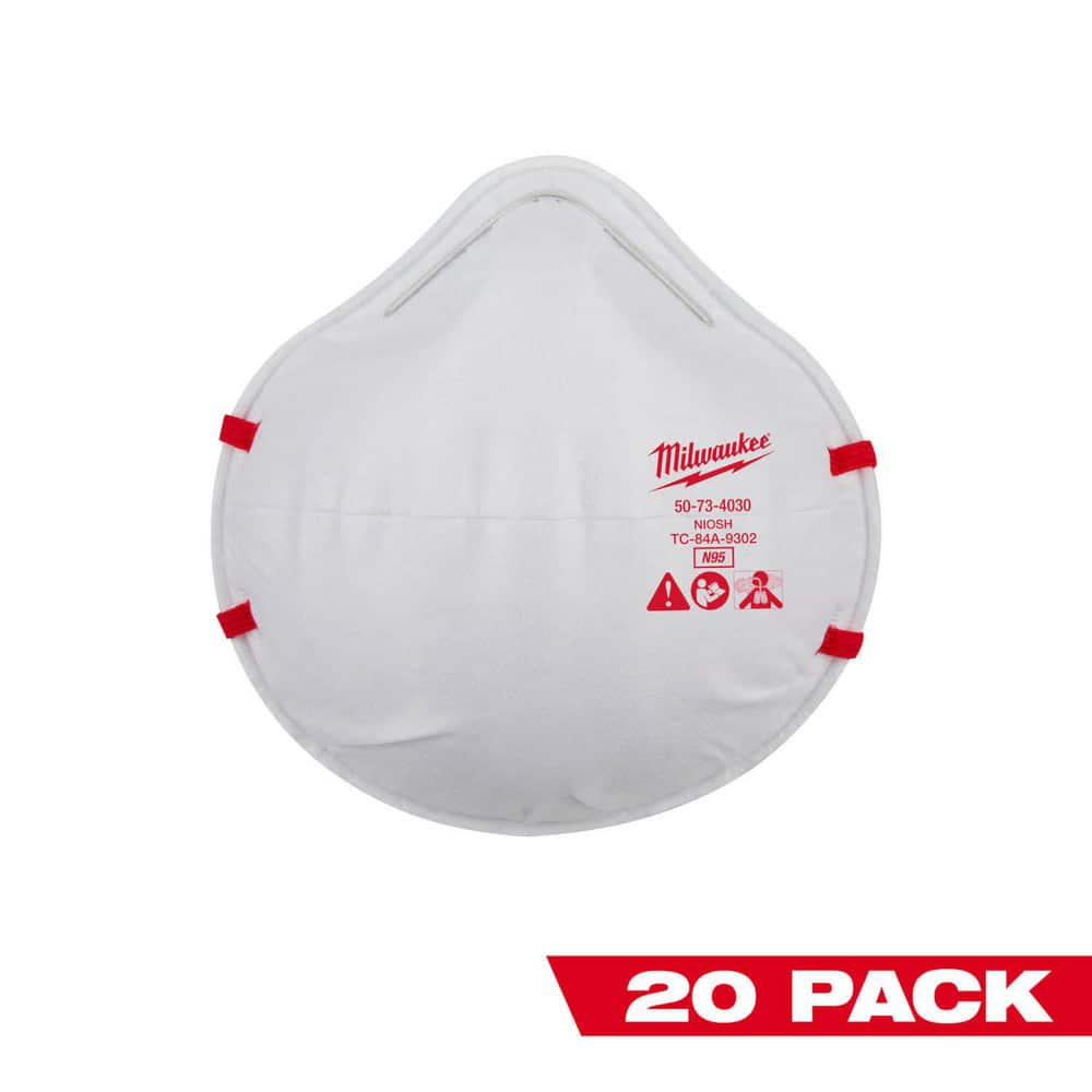 Disposable Respirators & Masks; Product Type: N95 Respirator ; Niosh Classification: N95 ; Exhalation Valve: Yes ; Nose Clip: Does Not Contain Nose Clip ; Strap Type: Adjustable ; Size: General Purpose; Universal