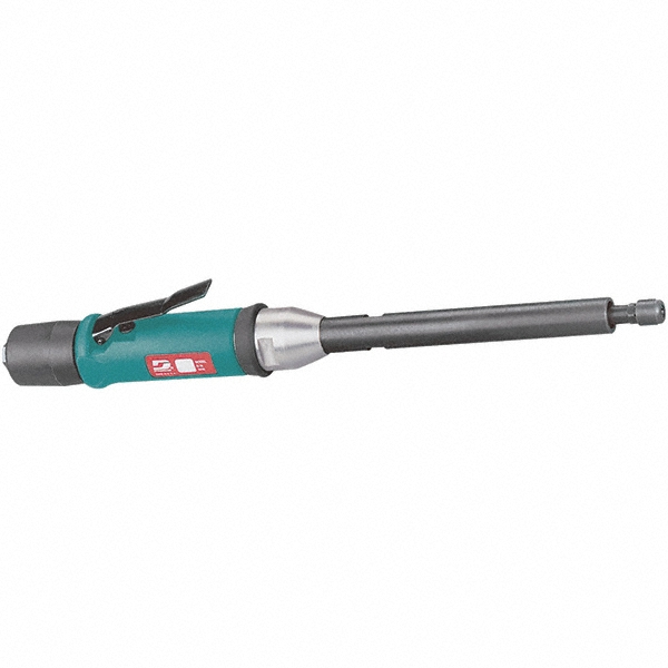 Air Die Grinder: 1/4" Collet, 1/4" Inlet - 20000 RPM, 0.50 hp, 31.00 CFM, Rear Exhaust