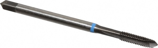 Emuge BU203010.5611 Spiral Point STI Tap: #4-40 UNC, 3 Flutes, Plug, Cobalt, Nitride Finish Image