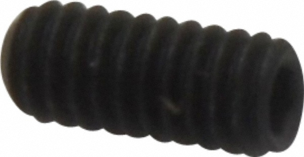 Value Collection 151118PR Set Screw: #8-32 x 3/8", Flat Point, Alloy Steel, Grade 8 Image