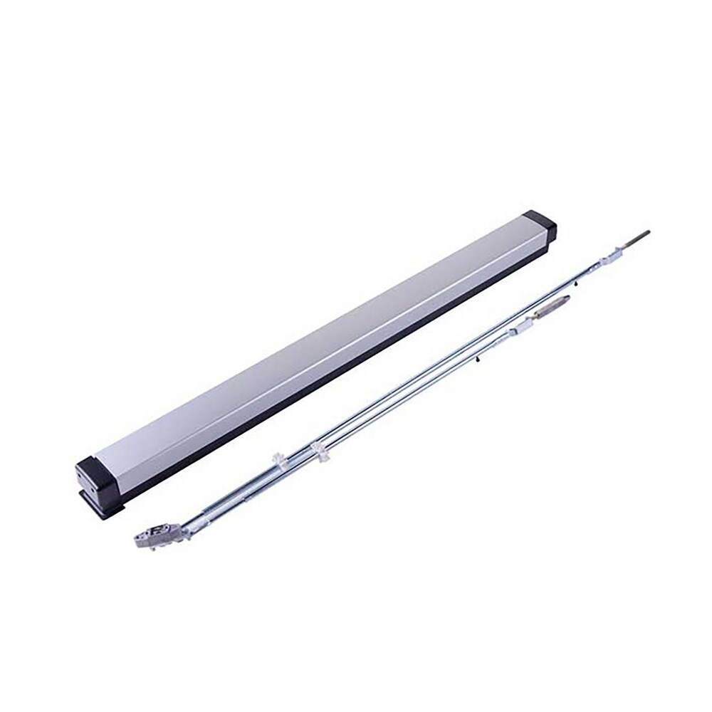 Push Bars; Material: Aluminum ; Locking Type: Exit Device Only ; Finish/Coating: Anodized Aluminum ; Maximum Door Width: 36 ; Minimum Door Width: 30 ; Projection: 2-5/8 in