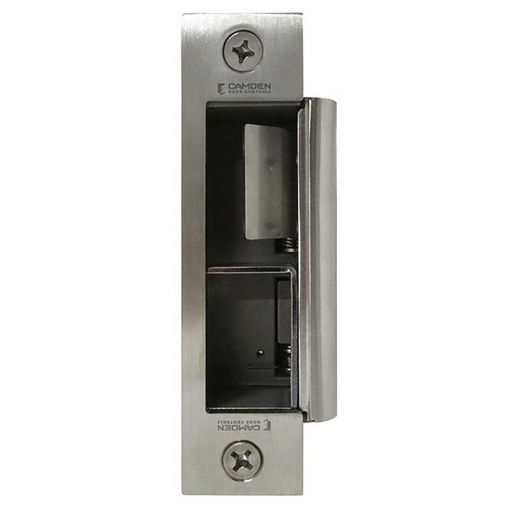 Electric Strikes; Product Type: Electric Strike ; Length (Inch): 4.88 ; Power Type: AC; DC ; Strike Material: Stainless Steel ; Door Frame Material: Hollow Metal & Wood ; Voltage: 12/24V AC/DC