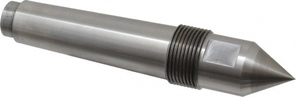 Riten 68914 1-1/4" Head Diam, Carbide-Tipped Steel Standard Point Solid Dead Center 