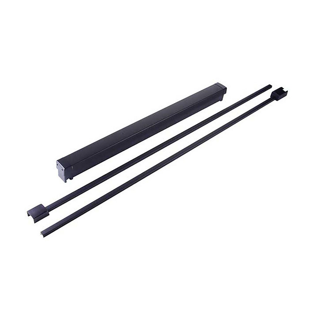 Vertical Bars; Type: Narrow Stile Surface Vertical Rod ; Rating: Grade 1 ; Hand: Non-Handed ; Finish/Coating: Dark Bronze Anodized Aluminum ; Minimum Door Width: 30 (Inch); Maximum Door Width: 36.000 (Inch)