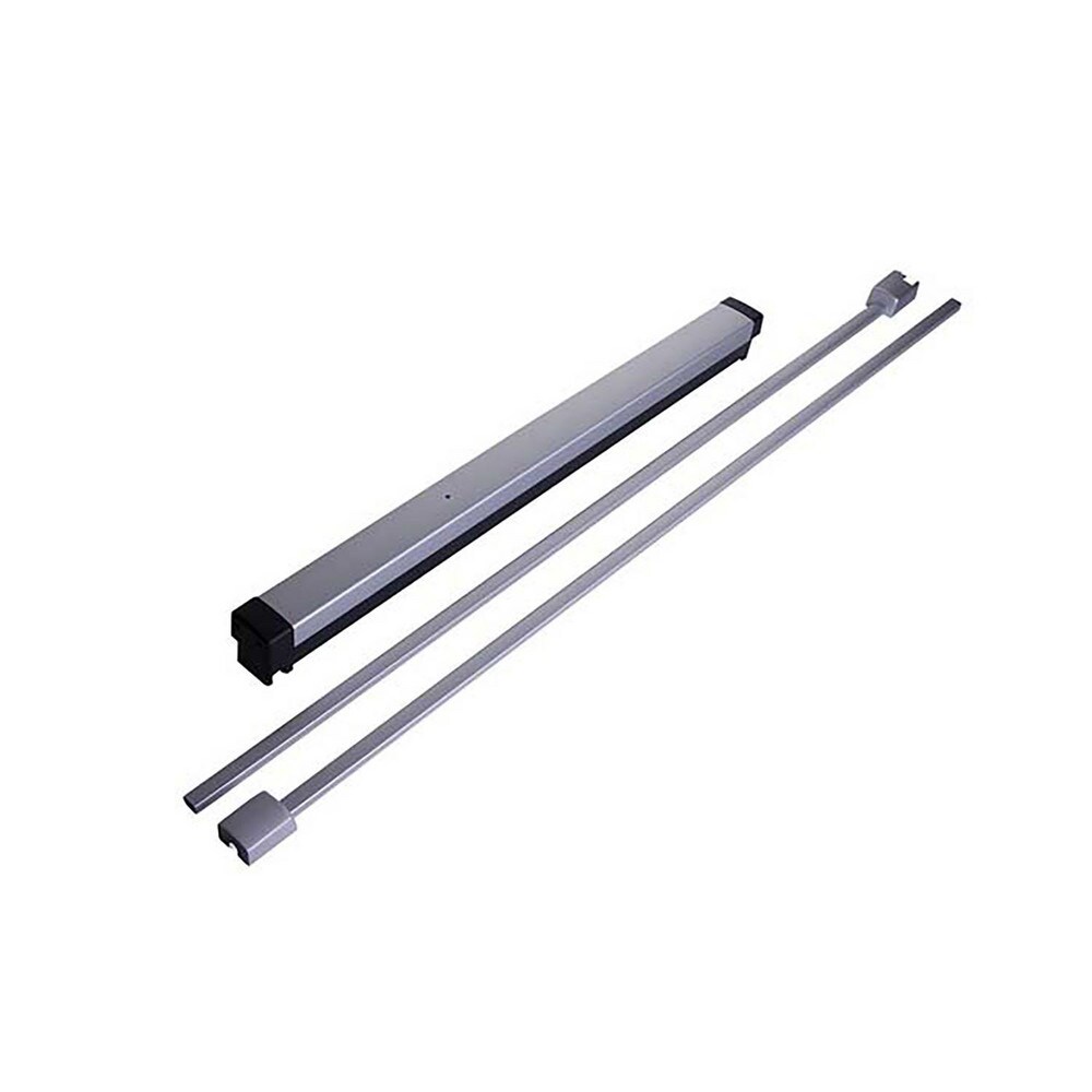 Vertical Bars; Type: Narrow Stile Surface Vertical Rod ; Rating: Grade 1 ; Hand: Non-Handed ; Finish/Coating: Anodized Aluminum ; Minimum Door Width: 30 (Inch); Maximum Door Width: 36.000 (Inch)