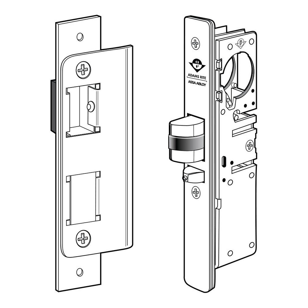 Adams Rite - Deadbolts; Type: Deadlatch; Key Type: Keyless; Lock Type ...