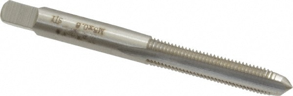 Hand STI Tap: M5 x 0.8 Metric Course, D3, 3 Flutes, Plug Chamfer