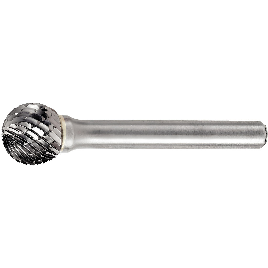 Monster Tool SD-42L3 Carbide Burr - 1/8″ Spherical Ball Shape, Single Cut