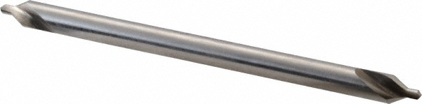 Combo Drill & Countersink: #4, 5/16" Body Dia, 118°, Cobalt