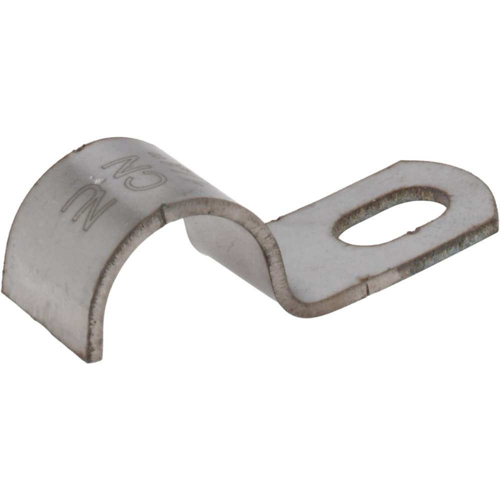 Pipe, Tube & Conduit Hold-Down Straps; Type: Pipe or Conduit Strap ; Material: Stainless Steel ; Conduit Type: All ; Finish: Plain ; Pipe Size: 1/4 ; Material Grade: 304