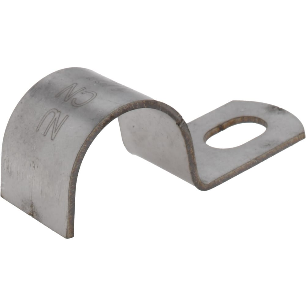 Pipe, Tube & Conduit Hold-Down Straps; Type: Pipe or Conduit Strap ; Material: Stainless Steel ; Conduit Type: All ; Finish: Plain ; Pipe Size: 1/2 ; Material Grade: 304
