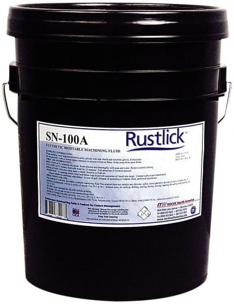 Rustlick 73058 Cutting & Grinding Fluid: 5 gal Pail 
