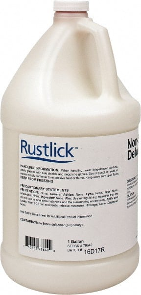 Rustlick 78640 Anti-Foam Coolant Additive: 1 gal Bottle 