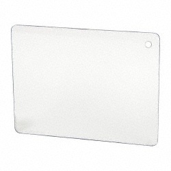 10 Inch Long x 7-1/2 Inch Wide x 1/8 Inch High/Thick Polycarbonate Replacement Shield - For Use With 60527 - Shield Kit