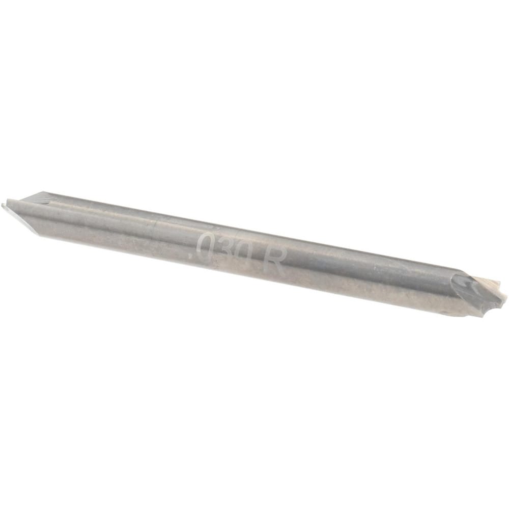 Corner Rounding End Mill: 0.03 mm Radius, 1/8