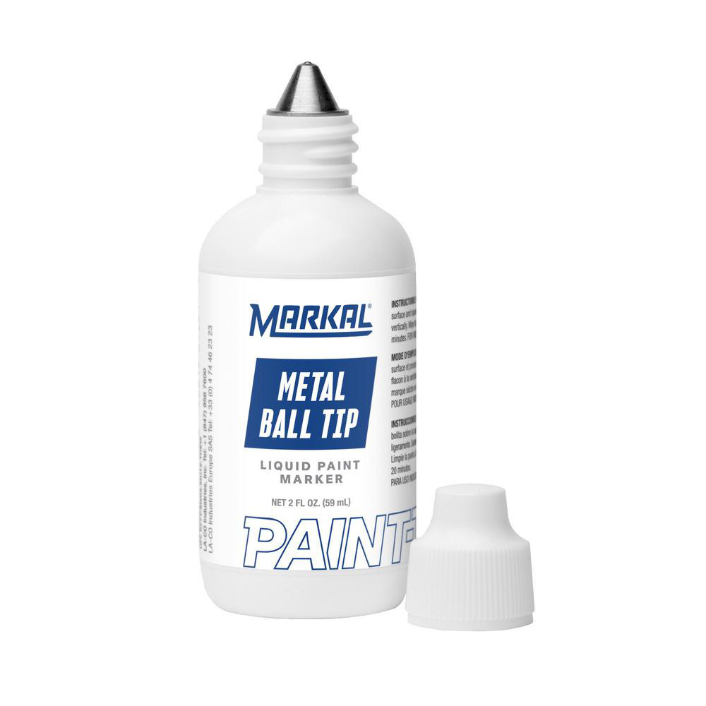 Liquid Paint Marker: Blue, Alcohol Base, Ball Tip