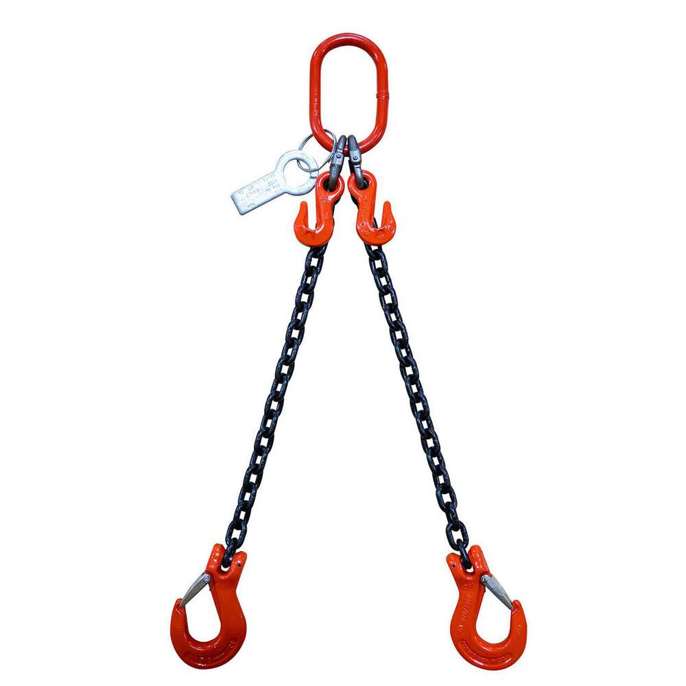 Slings & Tiedowns (Load-Rated); Sling Type: Chain ; Length (Feet): 3 ; Vertical Capacity (Lb.): 4700 (Pounds); Choker Capacity (Lb.): 3800 ; Width (Inch): 0 ; Basket Capacity (Lb.): 2700