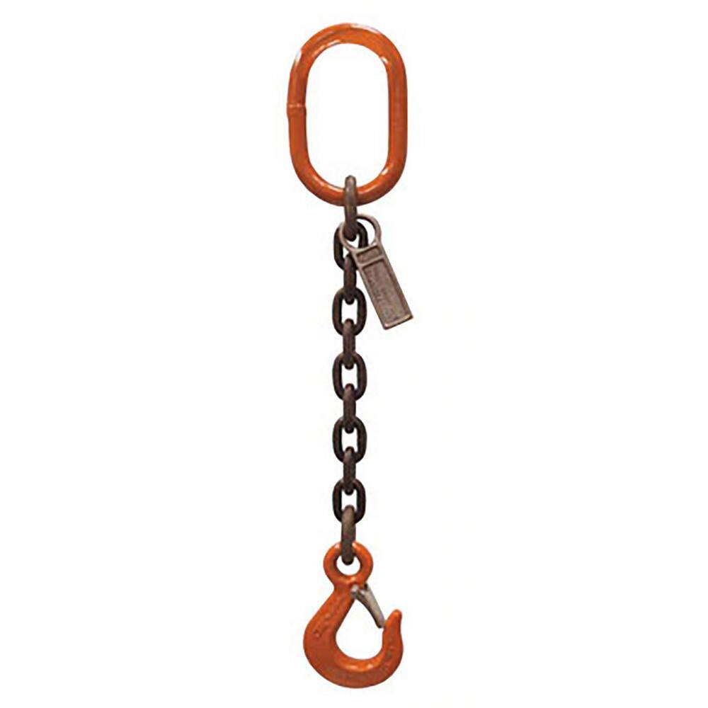Slings & Tiedowns (Load-Rated); Sling Type: Chain ; Length (Feet): 3 ; Vertical Capacity (Lb.): 2100 (Pounds); Choker Capacity (Lb.): 0 ; Width (Inch): 0 ; Basket Capacity (Lb.): 0