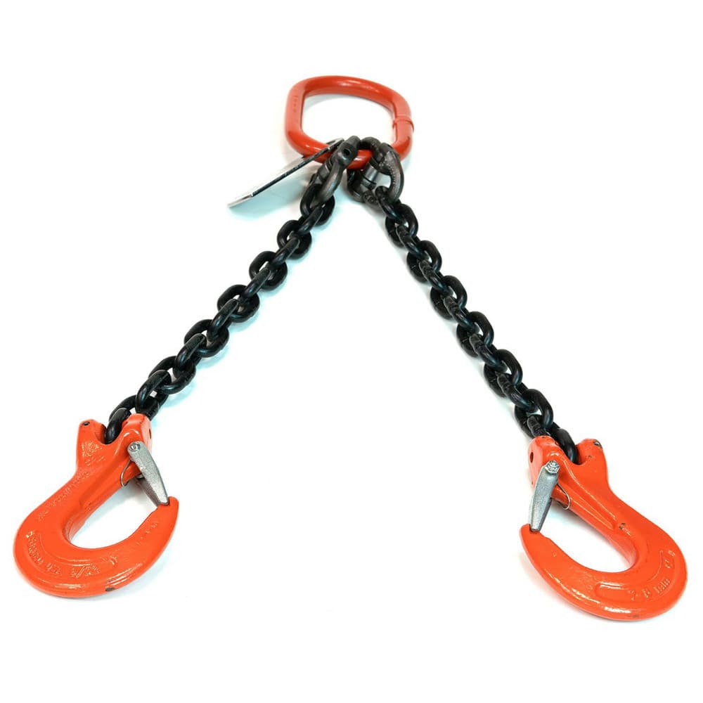 Slings & Tiedowns (Load-Rated); Sling Type: Chain ; Length (Feet): 3 ; Vertical Capacity (Lb.): 4700 (Pounds); Choker Capacity (Lb.): 3800 ; Width (Inch): 0 ; Basket Capacity (Lb.): 2700