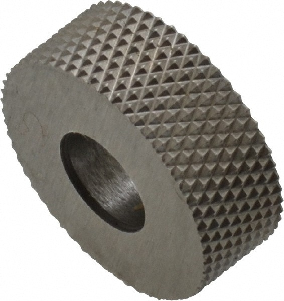 Made in USA EPM-240 Standard Knurl Wheel: 1/2" Dia, 90 ° Tooth Angle, 40 TPI, Diamond, High Speed Steel Image