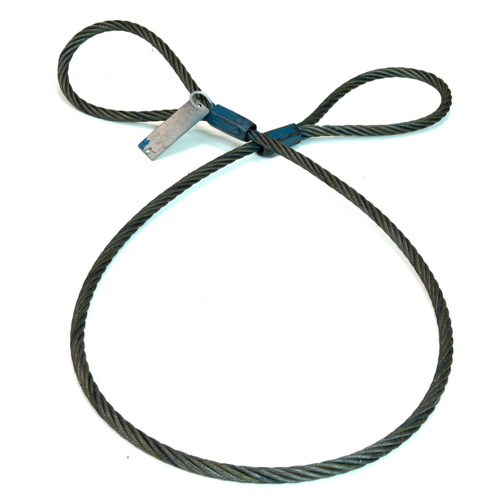 Stren Flex Wire Rope Sling 12 Long 5 000 Lb Vertical 3 800 Lb stren-flex-wire-rope-sling-12-long-5-000-lb-vertical-3-800-lb