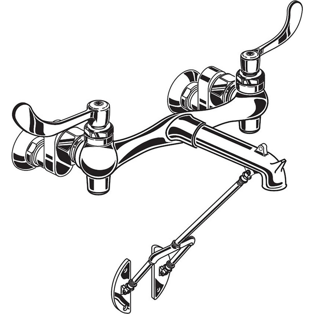 American Standard Lavatory Faucets; Type Service Sink Faucet with