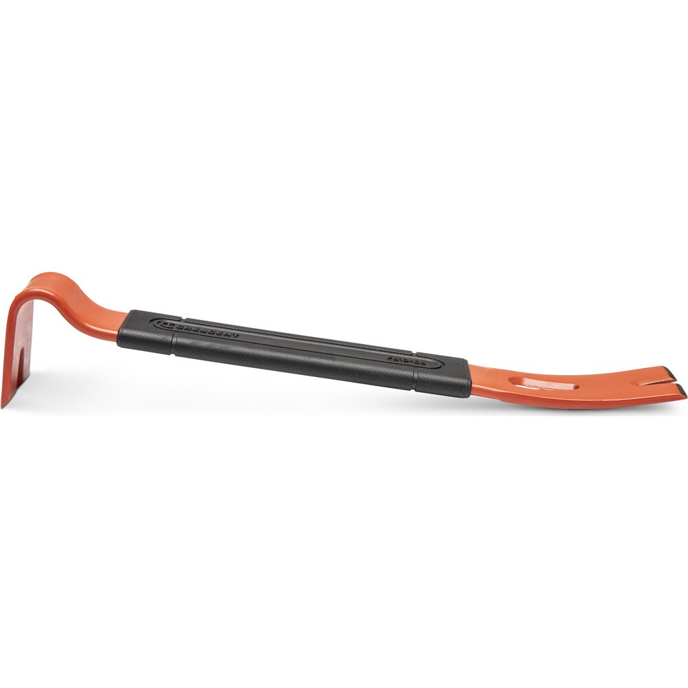 Pry Bars; Prybar Type: Flat Pry Bar with Grip ; End Angle: Gooseneck ; End Style: Wedge ; Material: Steel ; Bar Shape: Flat ; Overall Length (Inch): 13