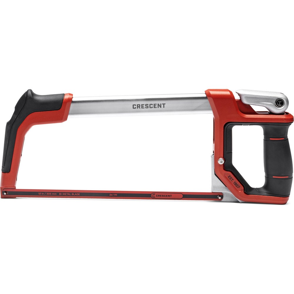 Hacksaws; Fractional Blade Lengths: 12 ; Applications: Masonry; Tubing; PVC ; Teeth Per Inch: 24 ; Handle Length: 3in ; Blade Material: Steel ; Handle Material: Bi Material Handle