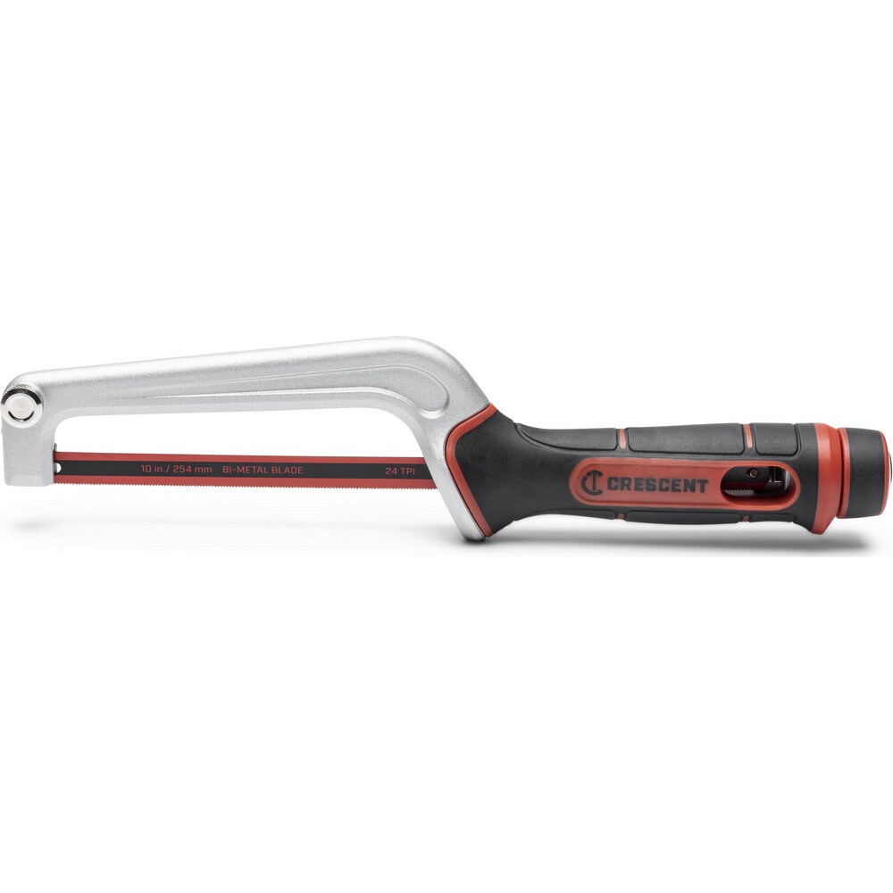 Hacksaws; Fractional Blade Lengths: 10 ; Applications: Masonry; Tubing; PVC ; Teeth Per Inch: 24 ; Handle Length: 3in ; Blade Material: Steel ; Handle Material: Bi Material Handle
