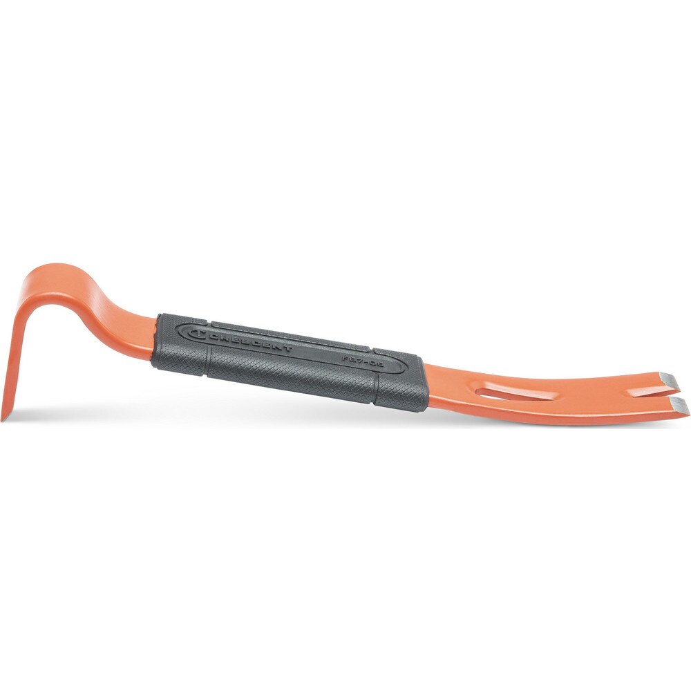 Pry Bars; Prybar Type: Flat Pry Bar with Grip ; End Angle: Gooseneck ; End Style: Claw; Straight; Wedge ; Material: Steel ; Bar Shape: Flat ; Overall Length (Inch): 7