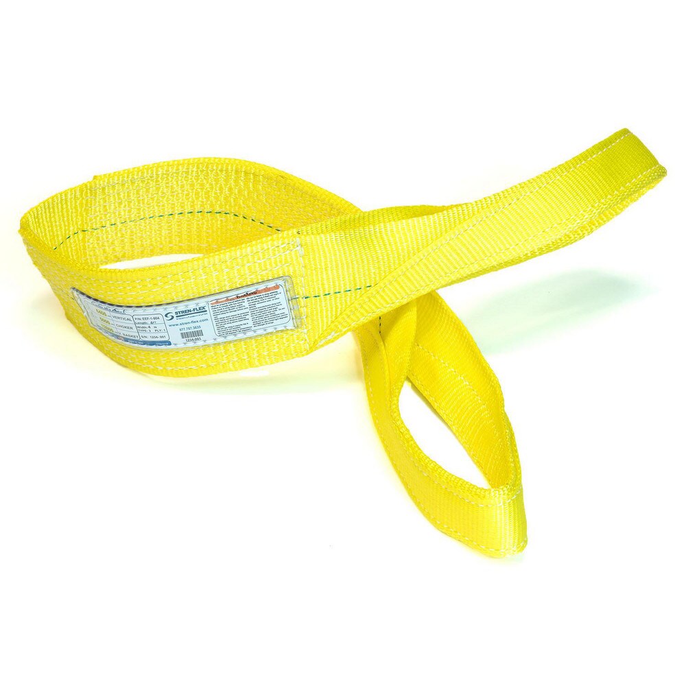 Stren-Flex - Slings & Tiedowns (Load-Rated); Sling Type: Eye & Eye ...