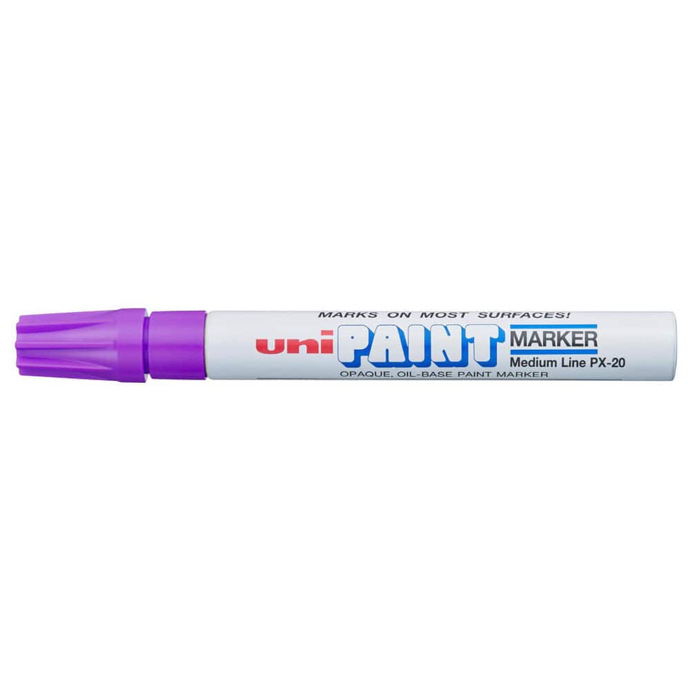 Paint Pen Marker: Violet, Oil-Based, Bullet Point