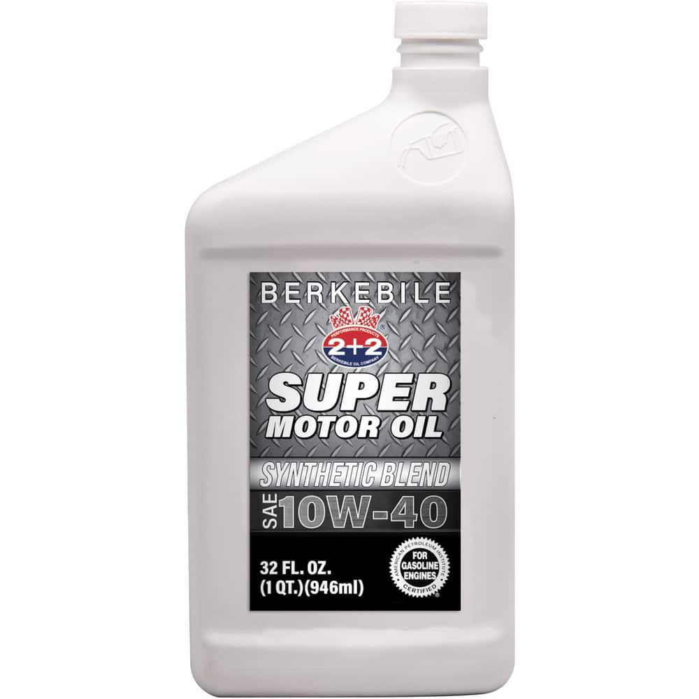Motor Oil; Type: Synthetic Blend Engine Oil ; Container Size: 32fl oz ; Grade: 10W-40 ; Base Oil: Synthetic Blend ; Color: Amber