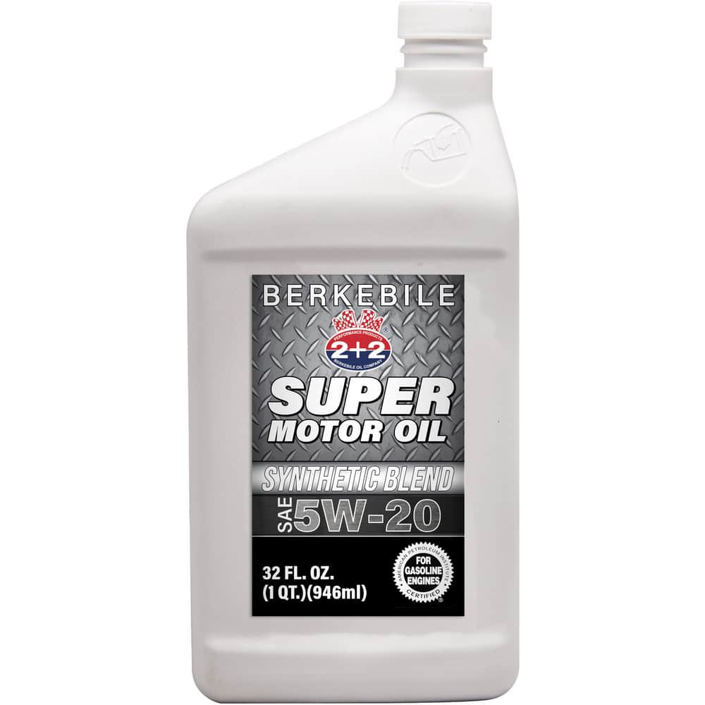 Motor Oil; Type: Synthetic Blend Engine Oil ; Container Size: 32fl oz ; Grade: 5W-20 ; Base Oil: Synthetic Blend ; Color: Amber