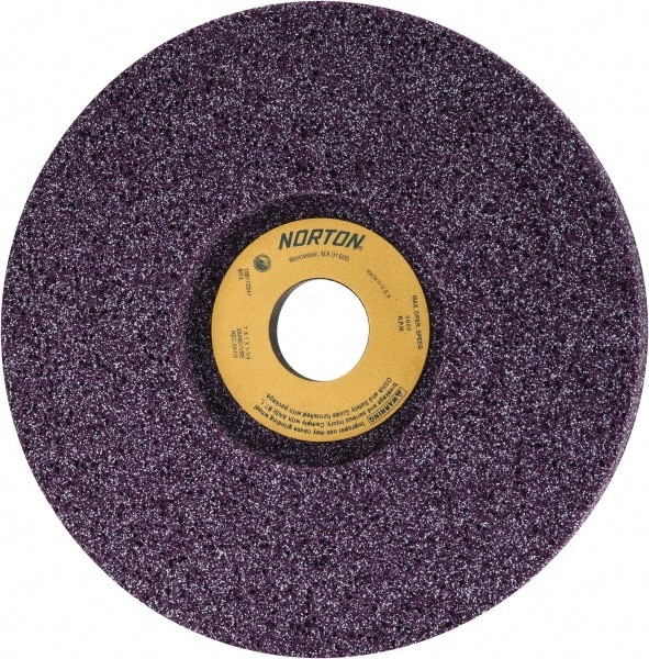 Norton 66252942794 Surface Grinding Wheel: 7" Dia, 1" Thick, 1-1/4" Hole, 80 Grit, I Hardness Image