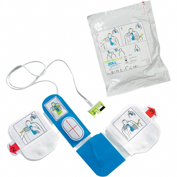 Defibrillator (AED) Accessories; Type: Adult CPR Pad ; Accessory Type: Adult CPR Pad ; Compatible AED: Zoll AED Plus ; Shelf Life: 5 ; Overall Length: 1 ; Width (Inch): 9