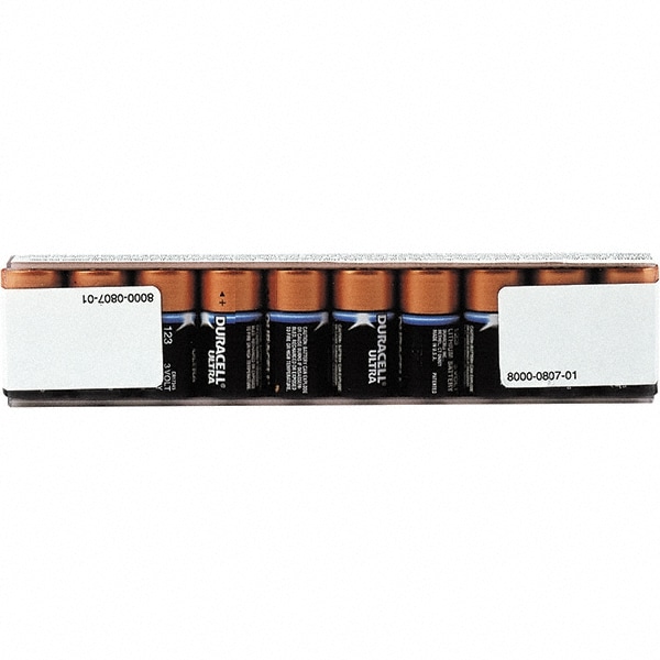 1 10-Piece 6-1/2" Wide x 3/4" High, Defibrillator Battery