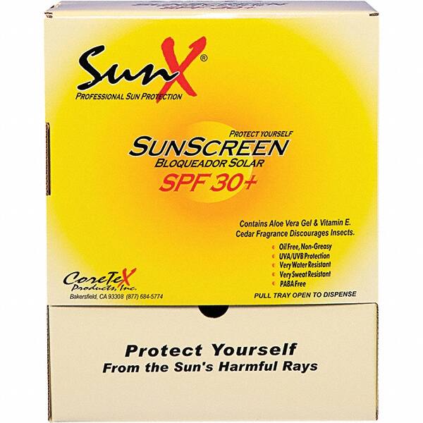 0.25 oz 100 Pack 30 SPF Sunscreen