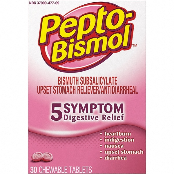 24 hour bug ペプトビスモル　アドバタイジング Pepto-Bismol - Antacids & Stomach Relief Chews: | MSC Direct