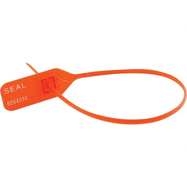 Security Seals; Type: Barrier Seal ; Overall Length (Decimal Inch): 15in ; Breaking Strength: 50.000lb (Pounds); Material: Polypropylene ; Features: Reveals the Slightest Tampering Attempts