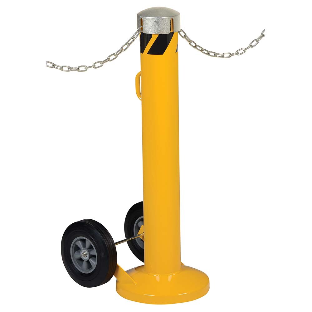 Bollard: Yellow, Steel