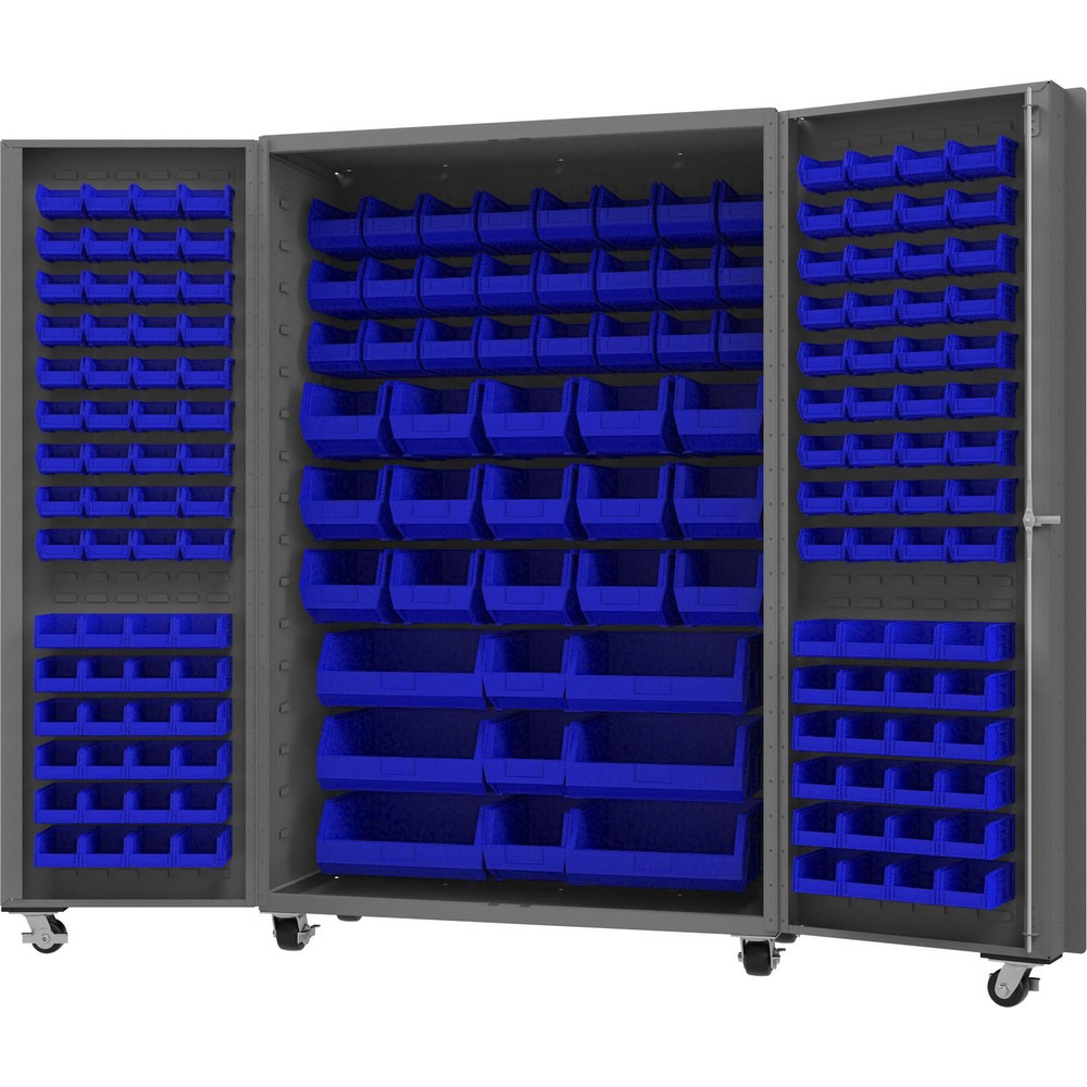 Durham Steel Mobile & Bin 48" Wide, 483/16" Deep, 76" High