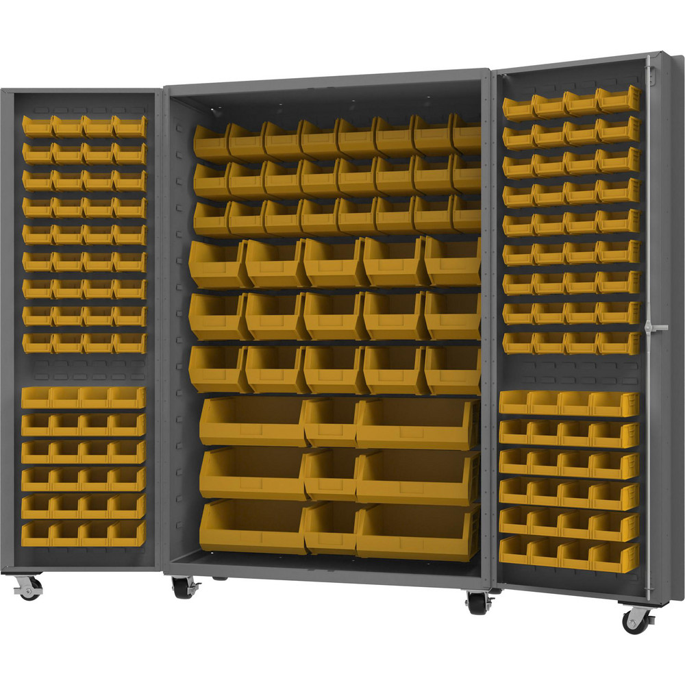 Durham Steel Mobile & Bin 48" Wide, 483/16" Deep, 76" High