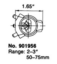 2 to 3" Bore Gage Measuring Head