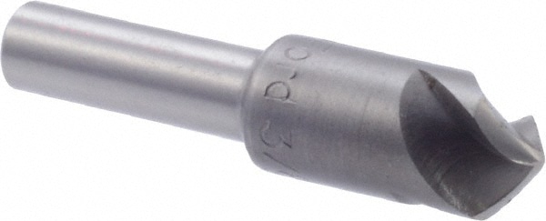 Countersink: 100.00 deg Included Angle, 3 Flute, High-Speed Steel, Right Hand