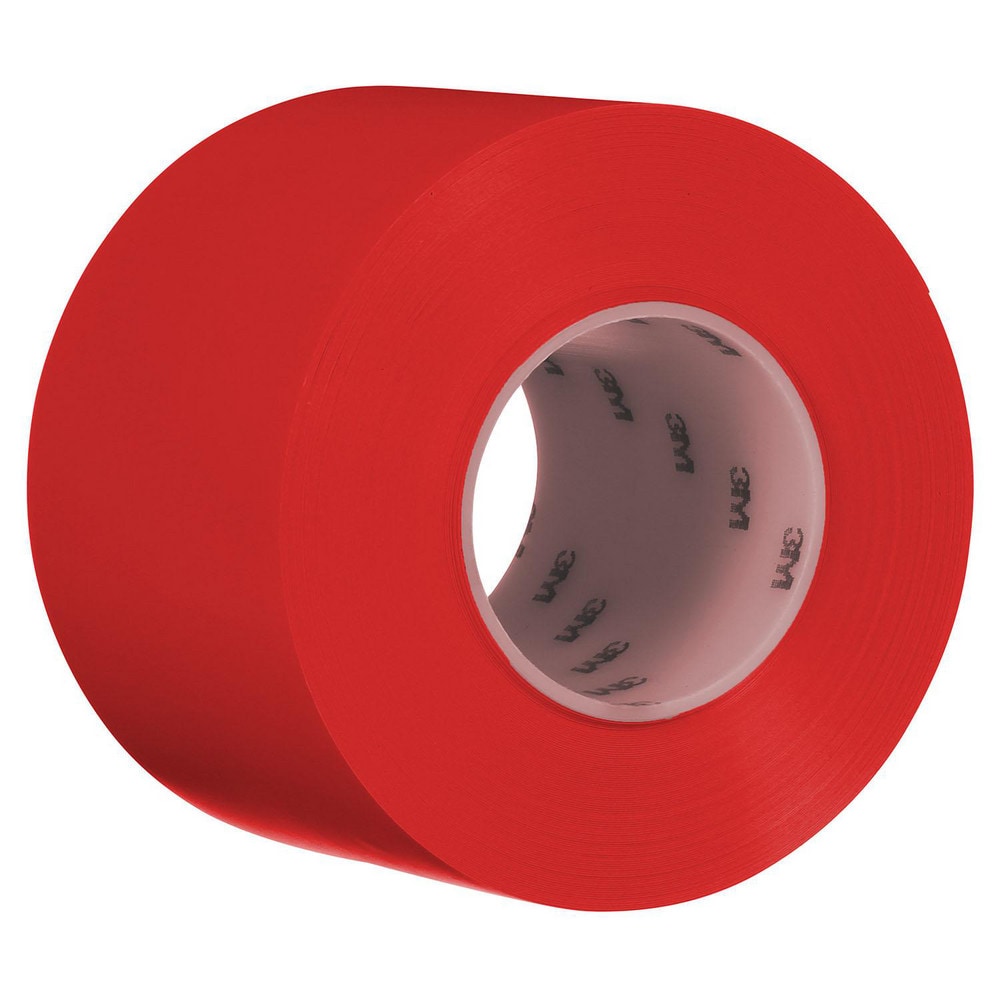 3M - Masking Tape: 36 yd Long, 5.2 mil Thick, Red - 60549383 - MSC  Industrial Supply