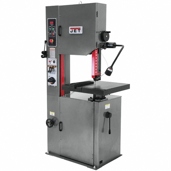 Jet Vertical Bandsaw 151/2" Throat Depth, 10" Height Capacity