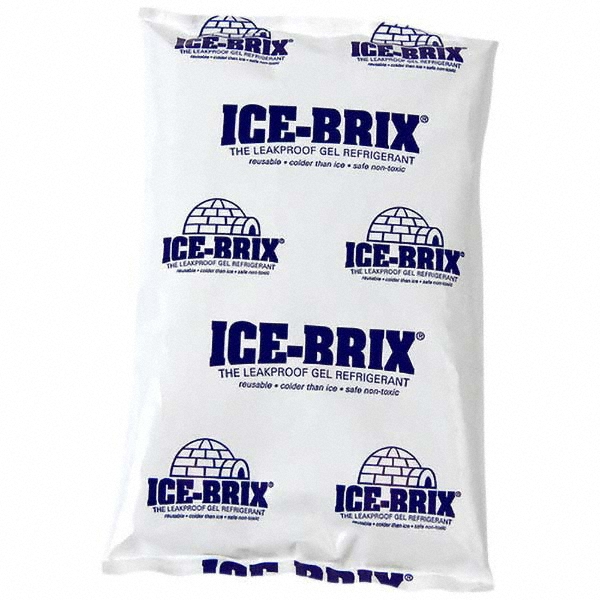 Made in USA - Cold Pack: Gel Refrigerant, 6 oz, 5-1/2