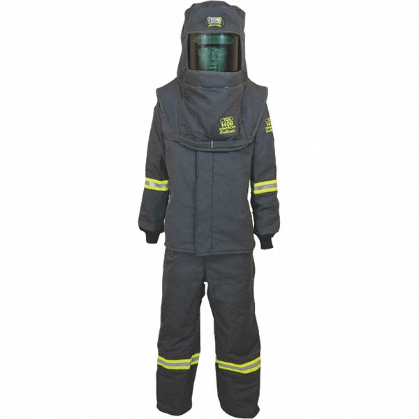 Oberon Arc Flash Clothing Kit 4XLarge, Bib Overalls MSC